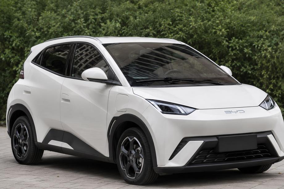 BYD Dolphin 2025– гг. Рейлинги серые OEM (ABS-пластик, установка на клей) Фото 1