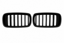 BMW X6 F16 2014-2019 гг. Ноздри 1 Bar (черный матовый) фото 1