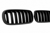 BMW X6 F16 2014-2019 гг. Ноздри 1 Bar (черный матовый) фото 3