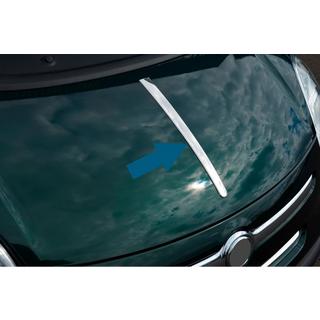 Накладка на капот (нержавейка) BYD Song Plus EV/Seal U 2020– гг. фото 1