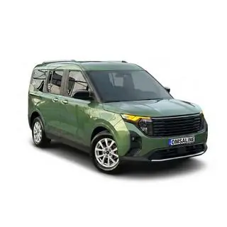 Накладка на передний бампер (1 шт, нержавейка) Ford Courier 2023- гг. фото 1