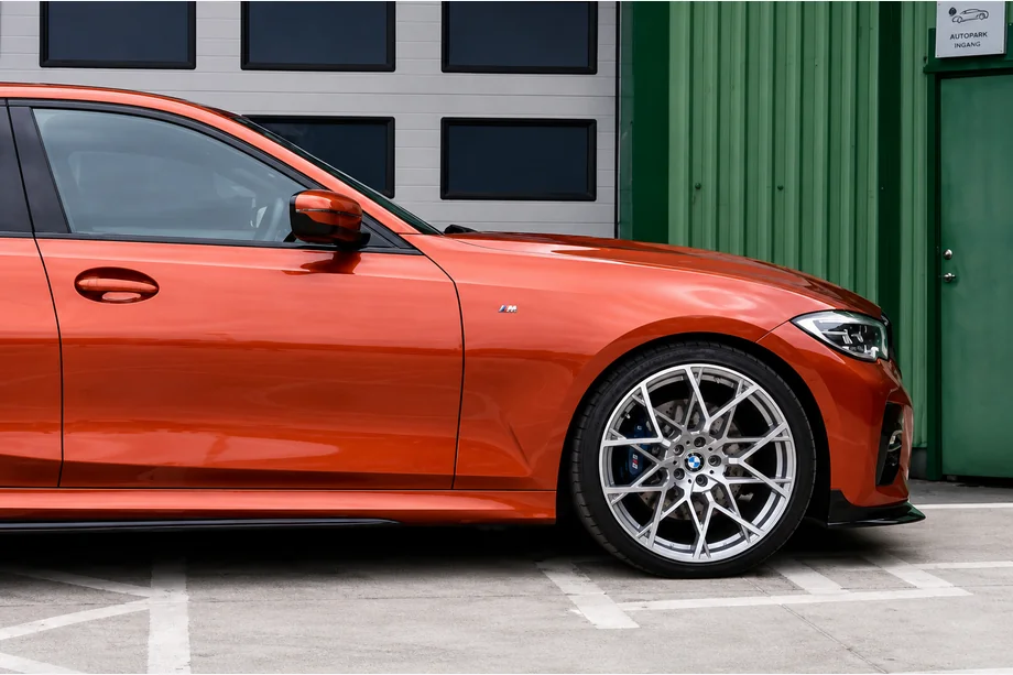 BMW 3 серия G20/G21 2018- гг. Накладка на передний бампер Lip MP-Style (для M-Sport 2018-2022, ABS) Фото 3
