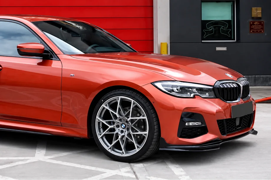 BMW 3 серия G20/G21 2018- гг. Накладка на передний бампер Lip MP-Style (для M-Sport 2018-2022, ABS) Фото 4