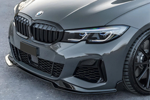 BMW 3 серия G20/G21 2018- гг. Боковые решётки бампера (для M-Sport 2018-2022, ABS) фото 1