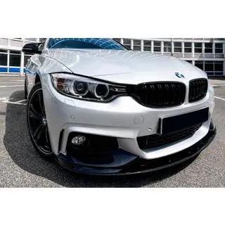 Передняя накладка губы MP-Style (для M-Sport, черный глянец) фото 4