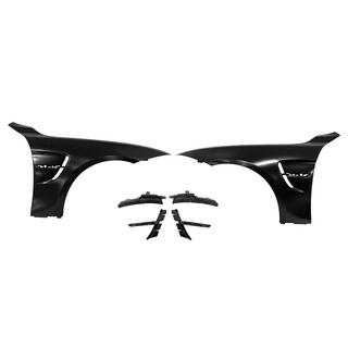 Передние крылья в стиле F82 M4 (2 шт.) BMW 4 серия F32/F33/F36 2012-2020 гг. фото 1