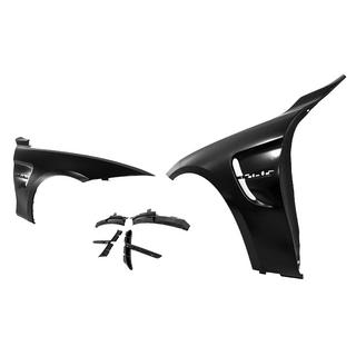 Передние крылья в стиле F82 M4 (2 шт.) BMW 4 серия F32/F33/F36 2012-2020 гг. фото 2