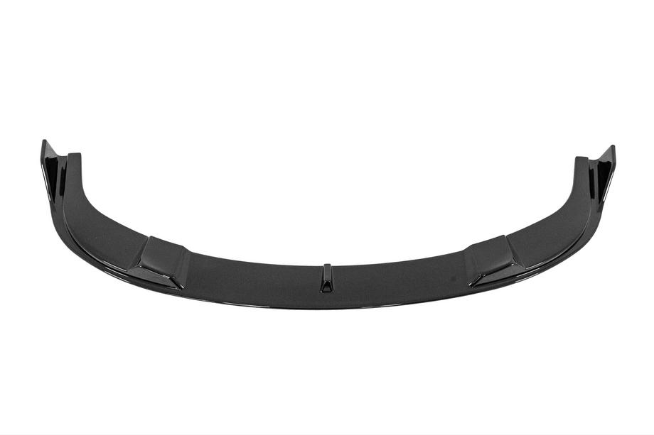 BMW 5 серия E60/E61 2003-2010 гг. Накладка на передний бампер Lip (для M-Sport, черный глянец) Фото 2