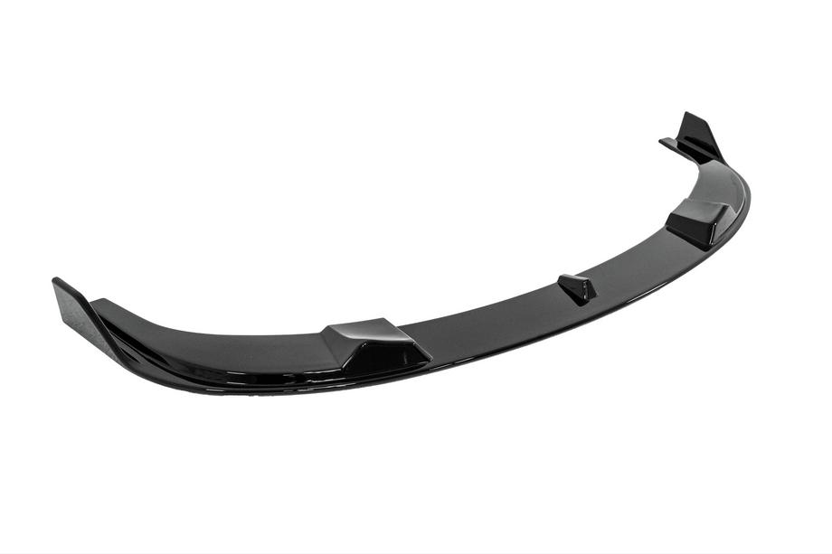 BMW 5 серия E60/E61 2003-2010 гг. Накладка на передний бампер Lip (для M-Sport, черный глянец) Фото 4