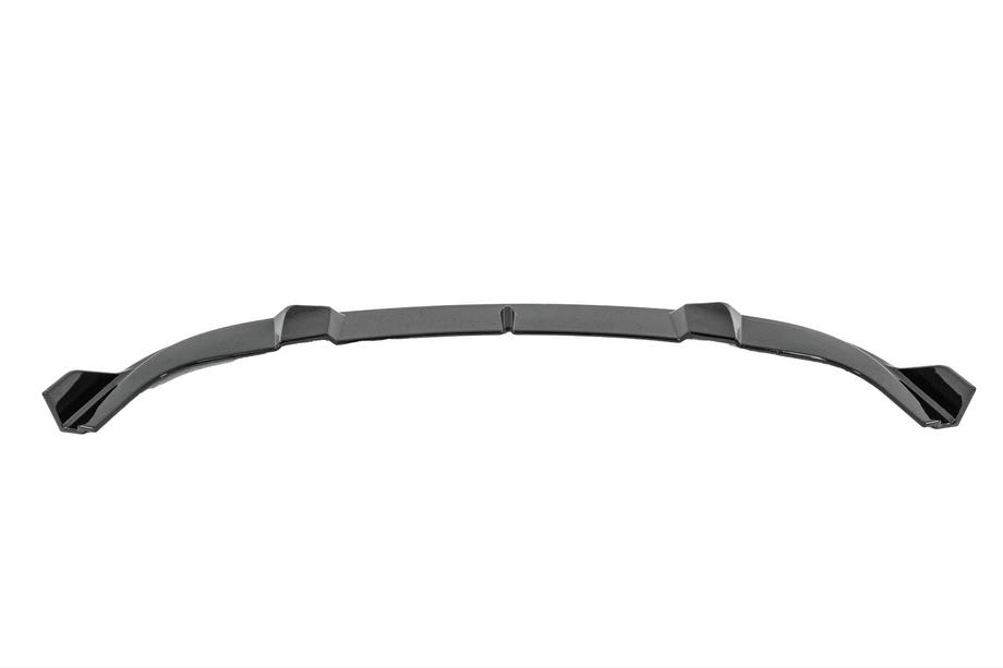 BMW 5 серия E60/E61 2003-2010 гг. Накладка на передний бампер Lip (для M-Sport, черный глянец) Фото 5