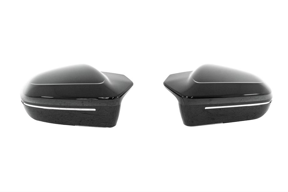 BMW 5/i5 серия G60/G60E/G61 2023- гг. Накладки на Зеркала M-Look (с Защелками, 2 шт) Image