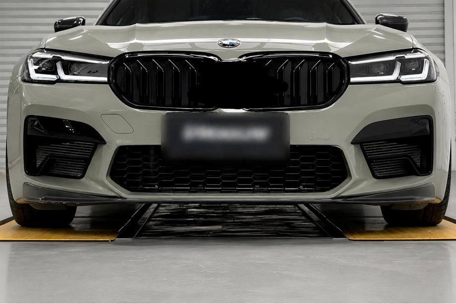 BMW 5 серия G30/G31 2017–2023 гг. Накладка на передний бампер Lip CS-Style (для M5 2020-2023, ABS) Image