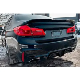 Диффузор заднего бампера CS-Style (для M-Sport/M5 F90, ABS) фото 4