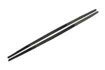 BMW 5 серия F10/F11 2010–2016 гг. Накладки на пороги MP-Style (под пороги M-Sport/M5, черный глянец) фото 1