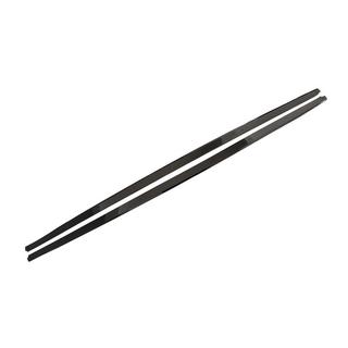 Накладки на пороги MP-Style (под пороги M-Sport/M5, черный глянец) BMW 5 серия F10/F11 2010–2016 гг.