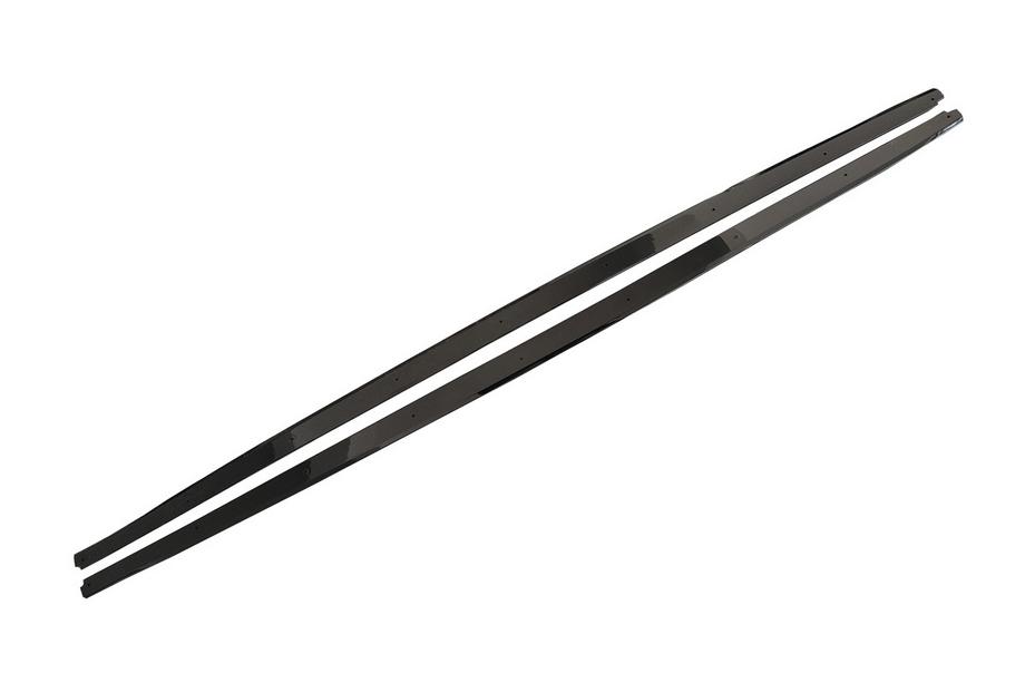 BMW 5 серия F10/F11 2010–2016 гг. Накладки на пороги MP-Style (под пороги M-Sport/M5, черный глянец) Image