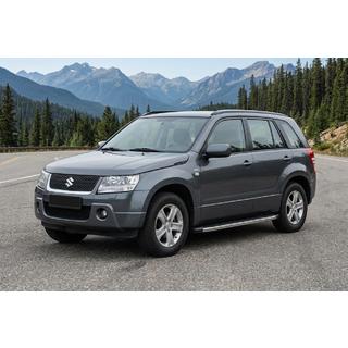 Боковые Подножки BlackLine (2 шт, Алюминий) Suzuki Grand Vitara 2005-2017 гг. фото 1