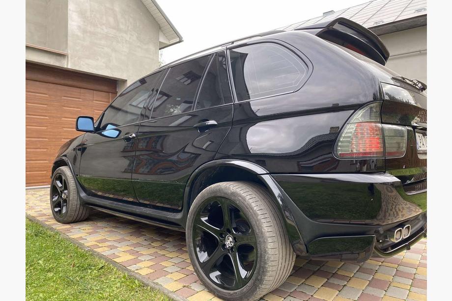 BMW X5 E53 1999–2006 гг. Накладки на колёсные арки ALPINA (6 шт., под покраску) Image
