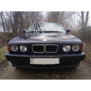 Реснички на фары (2 шт., черные) BMW 5 серия E34 1988-1995 гг. фото 2