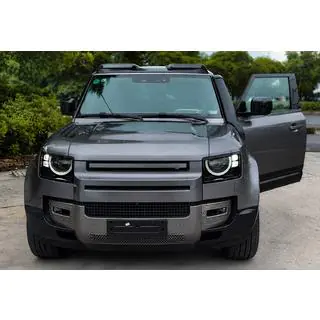 Козырек лобового стекла с 2 LED Land Rover Defender 2019- гг. фото 1