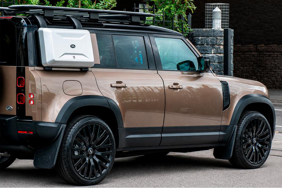 Land Rover Defender 2019- гг. Расширители арок (Bushwacker, 6 шт., черный матовый) Image