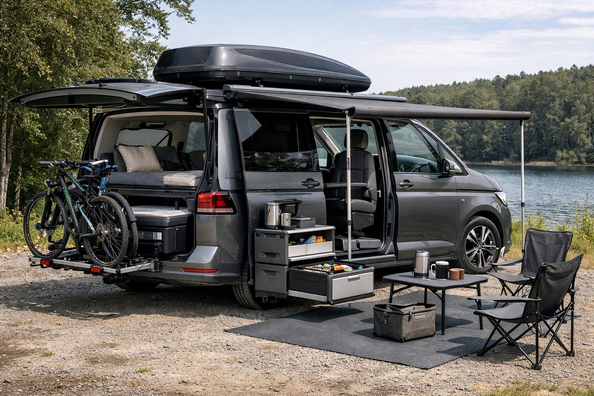 Что установить на Volkswagen Caravelle T7 для семейных поездок и трансформации салона