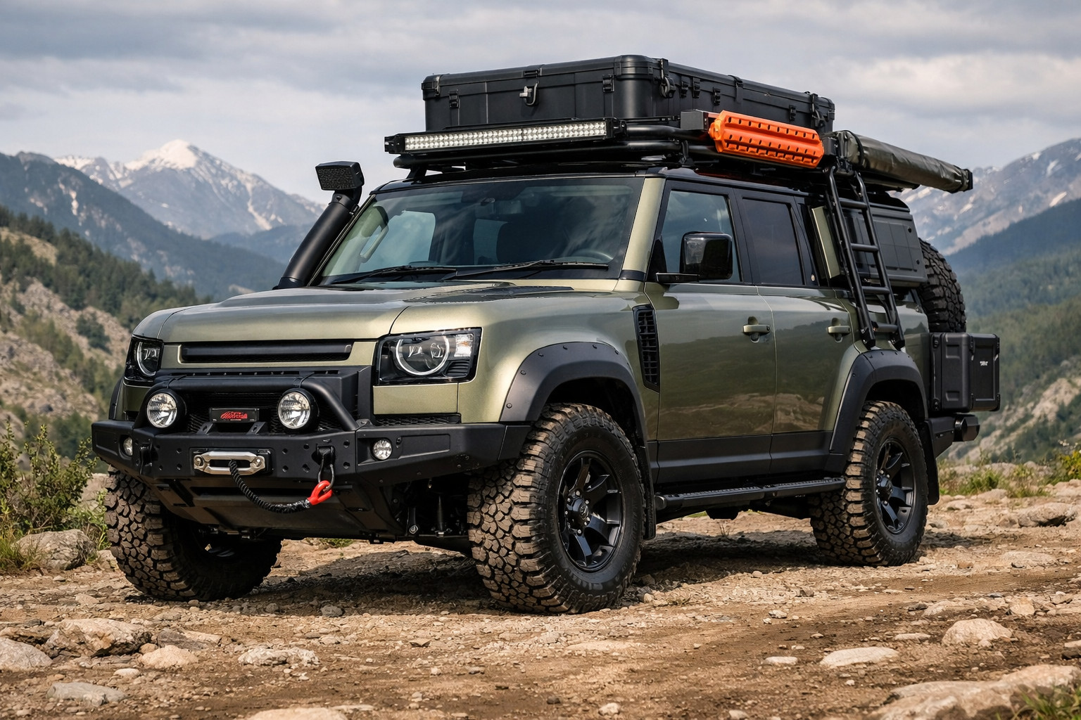 Пакет доработок Land Rover Defender 2019+ для путешествий и брутального вида