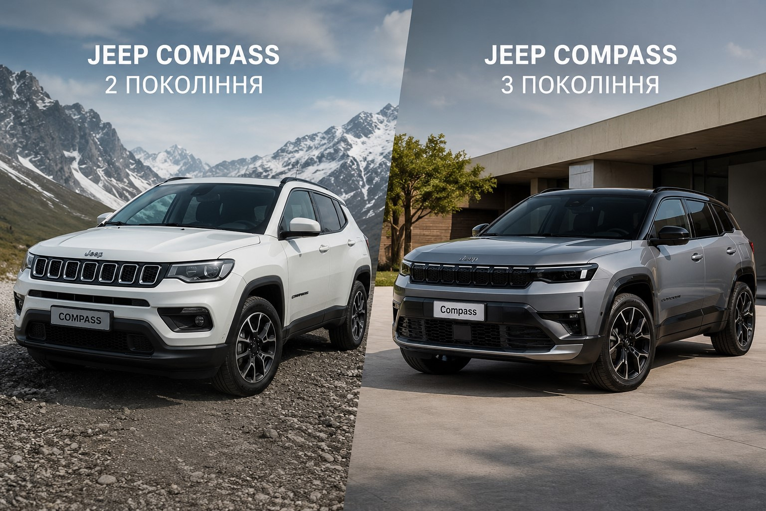 Новый Jeep Compass 3-го поколения против Compass 2: подробное сравнение