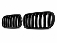 BMW X5 F15 2013-2018 гг. Решетка Ноздри 1 Полоса (Черный Глянец) фото 1