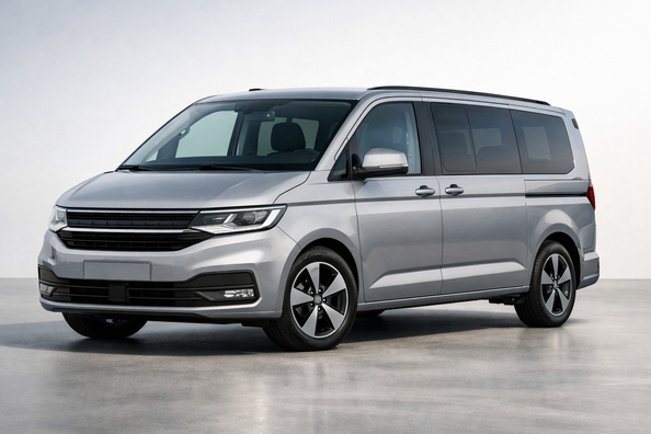Обзор Volkswagen Transporter T7 (2025): новый бизнес-вэн для работы и поездок