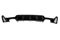 BMW 4 серия F32/F33/F36 2012-2020 гг. Задний диффузор под двухсторонний двойной выхлоп (для M-Sport, ABS) фото 1