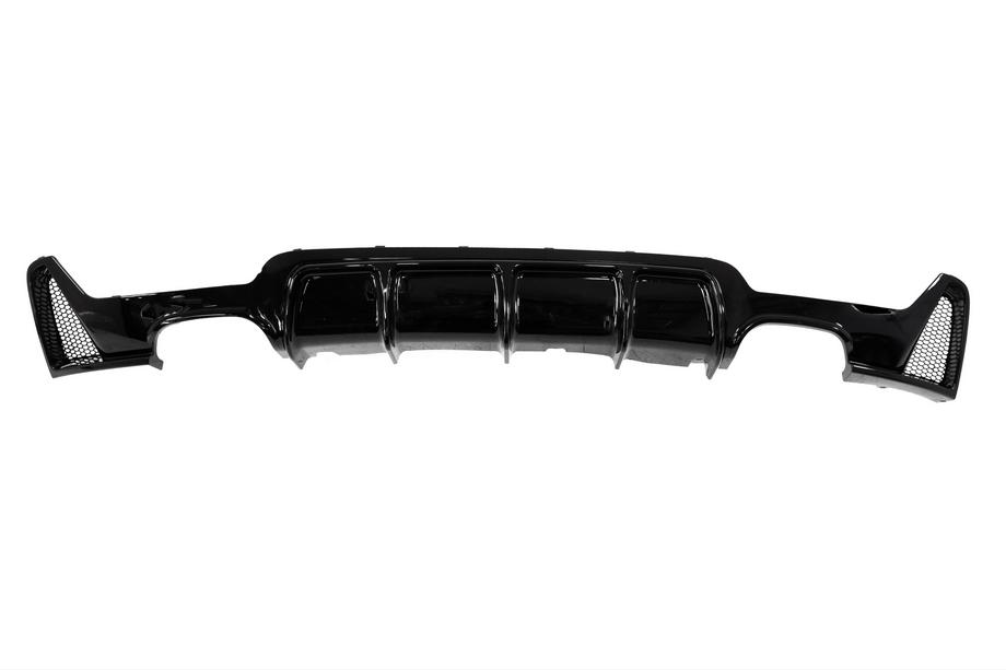 BMW 4 серия F32/F33/F36 2012-2020 гг. Задний диффузор под двухсторонний двойной выхлоп (для M-Sport, ABS) Image
