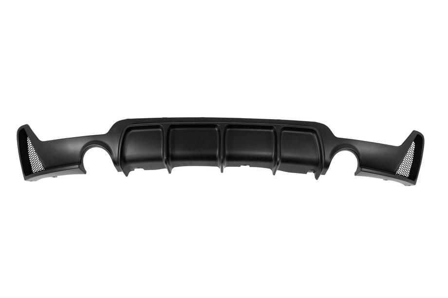 BMW 4 серия F32/F33/F36 2012-2020 гг. Задний диффузор под двусторонний одиночный выхлоп (для M-Sport, ABS) Фото 1