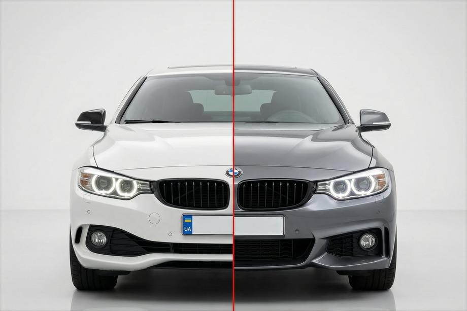 BMW 4 серия F32/F33/F36 2012-2020 гг. Комплект обвеса M-Sport (для F32) Одинарный выхлоп с двумя выходами Image