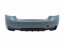 BMW 4 серия F32/F33/F36 2012-2020 гг. Задний бампер с диффузором под двойной выхлоп с двух сторон M-Sport фото 1