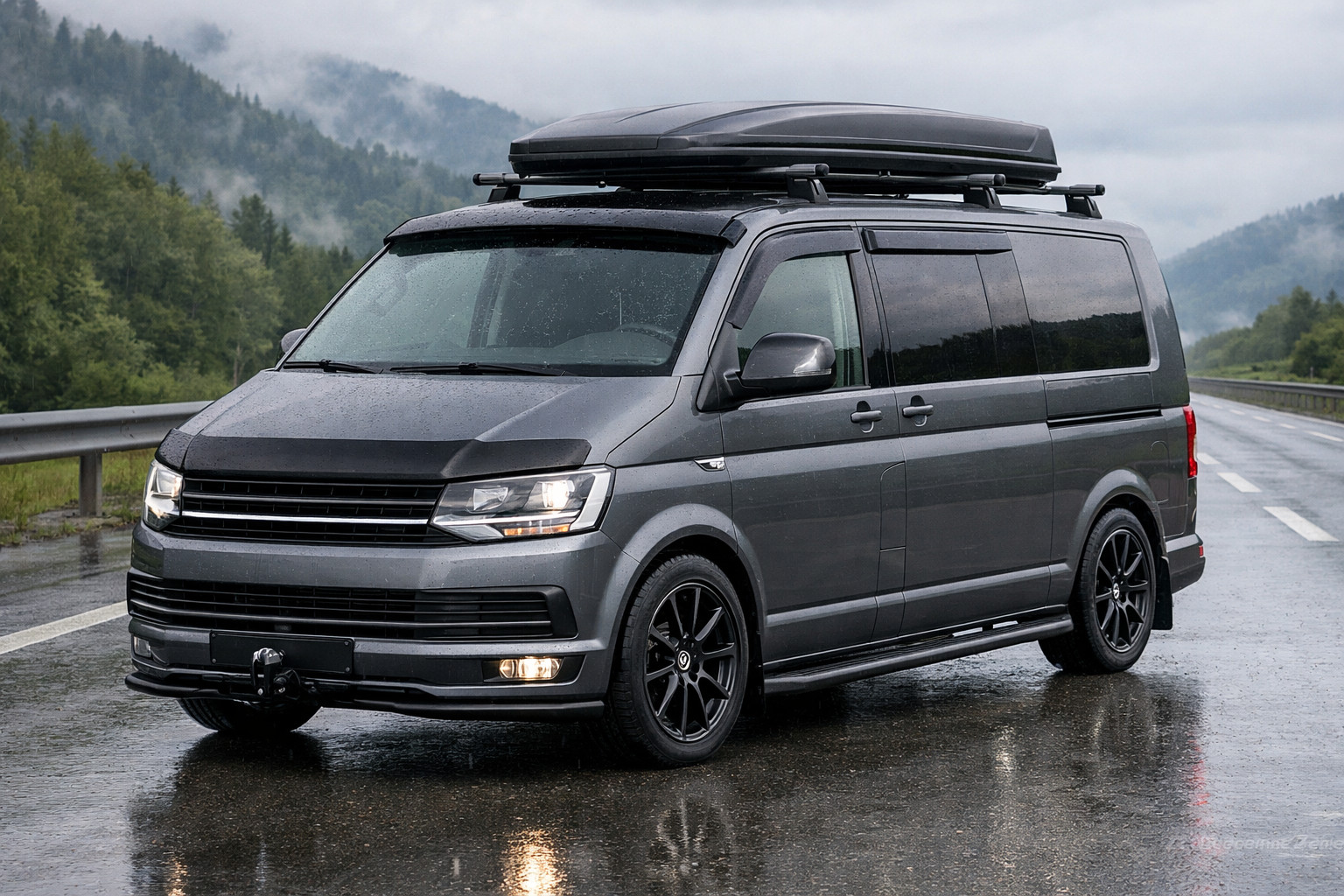 Стартовый апгрейд Volkswagen T6 2015–2024 для трассы и дождя