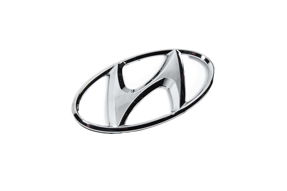 Hyundai Эмблема (самоклеящаяся, 115×57 мм) Фото 3