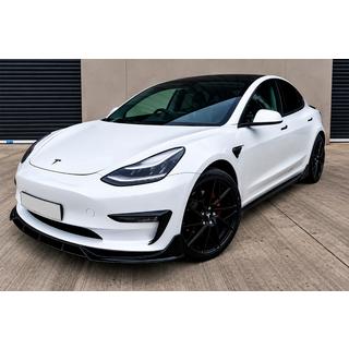Накладка на передний бампер Lip Fast (для 2021+) Tesla Model S 2012– гг. фото 1