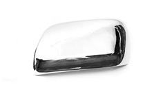 Toyota Land Cruiser 200 2007-2021 гг. Накладка на левое зеркало, нерж. сталь (1 шт.) фото 1