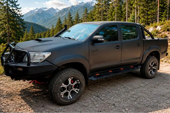 Подготовка Toyota Hilux к бездорожью: установка комплекта Dakar