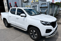 Peugeot Landtrek 2020- гг. Боковые Подножки Premium (2 шт., Нержавейка) фото 1