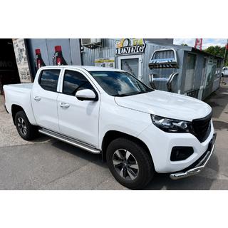 Боковые Подножки Premium (2 шт., Нержавейка) Peugeot Landtrek 2020- гг. фото 1