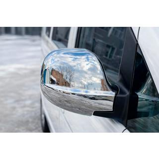 Накладка на правое зеркало (2004-2010, нерж.) Mercedes Vito W639 2004-2014 гг. фото 1