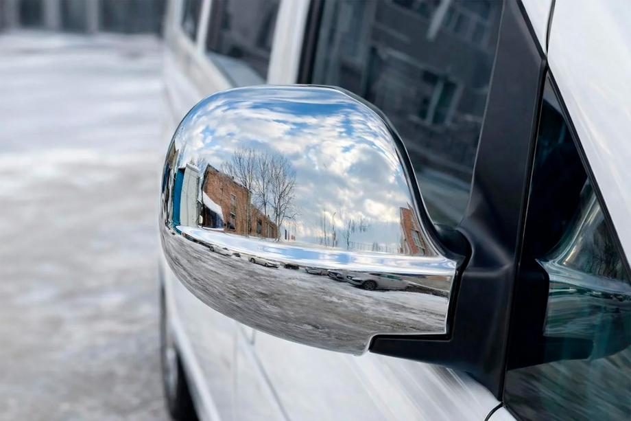 Mercedes Vito W639 2004-2014 гг. Накладка на правое зеркало (2004-2010, нерж.) Фото 1