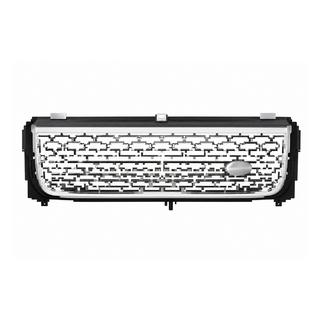 Серебристая решётка радиатора (2002-2004) Range Rover III L322 2002-2012 гг.