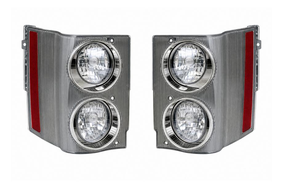 Range Rover III L322 2002-2012 гг. Задние фонари белые (2006) Image