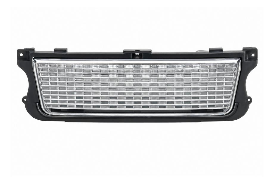 Range Rover III L322 2002-2012 гг. Решетка радиатора с боковыми решетками, серебристая (2010-2012) Image