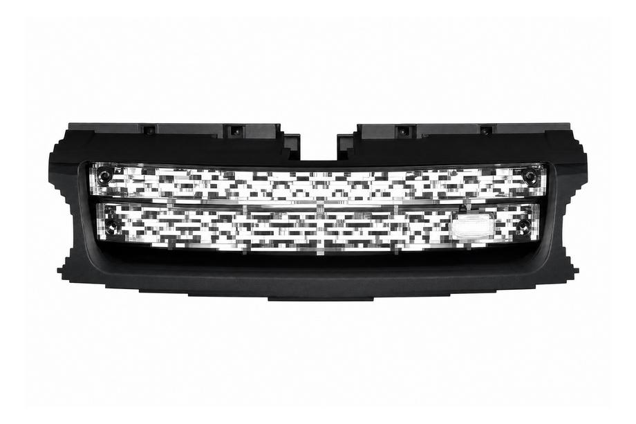 Range Rover Sport 2005-2013 гг. Оригинальная решётка радиатора серебристая, чёрная рамка (2010-2012) Image