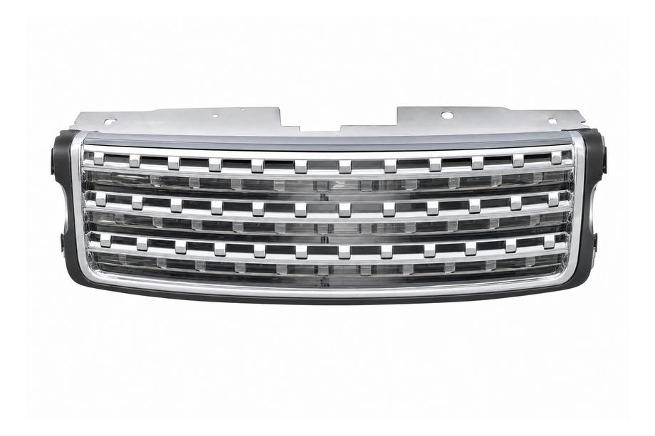 Range Rover IV L405 2013-2021 гг. Серая решетка радиатора с серебристой сеткой (2013) Image