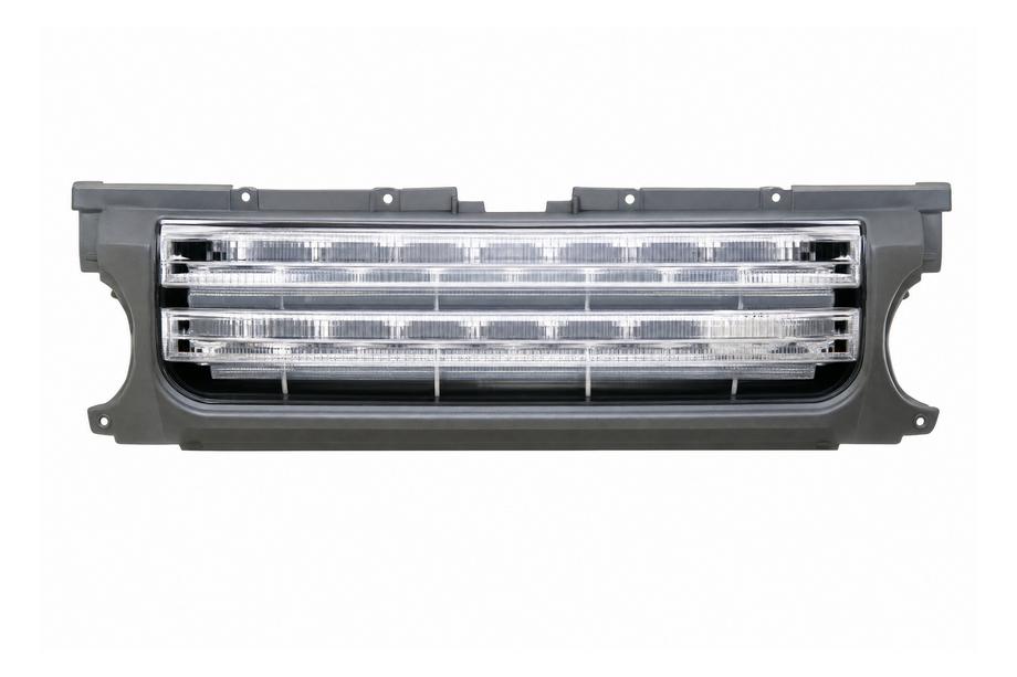 Land Rover Discovery IV 2009-2017 гг. Решётка радиатора – серая рамка / серебристая сетка Image